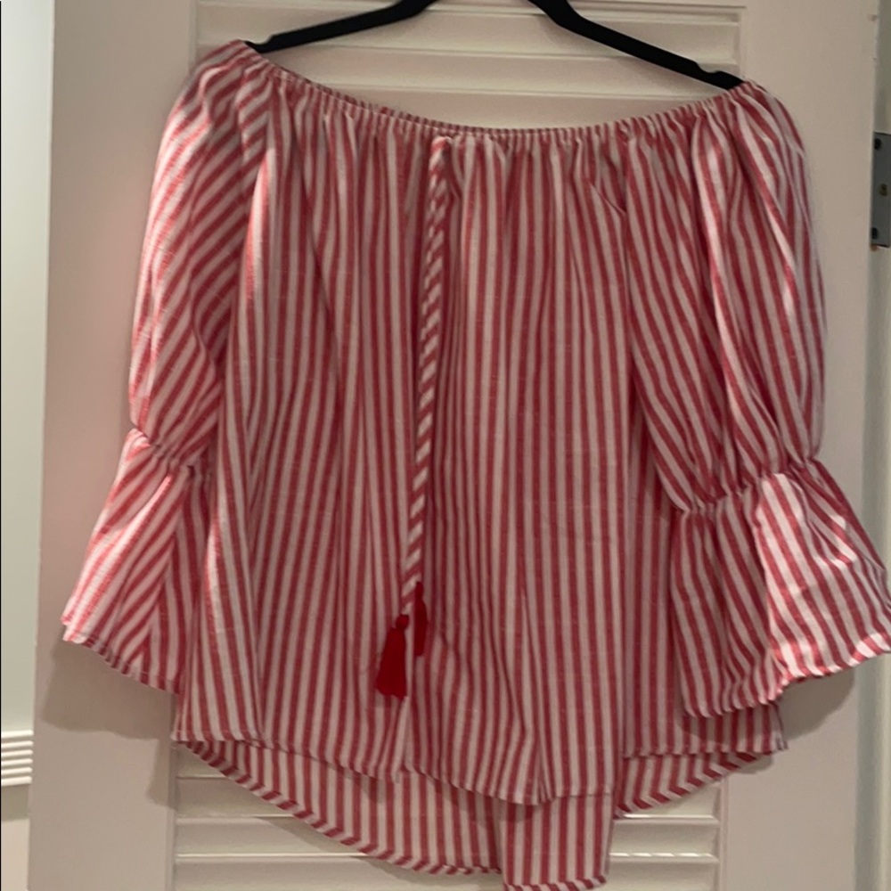 Off the shoulder top